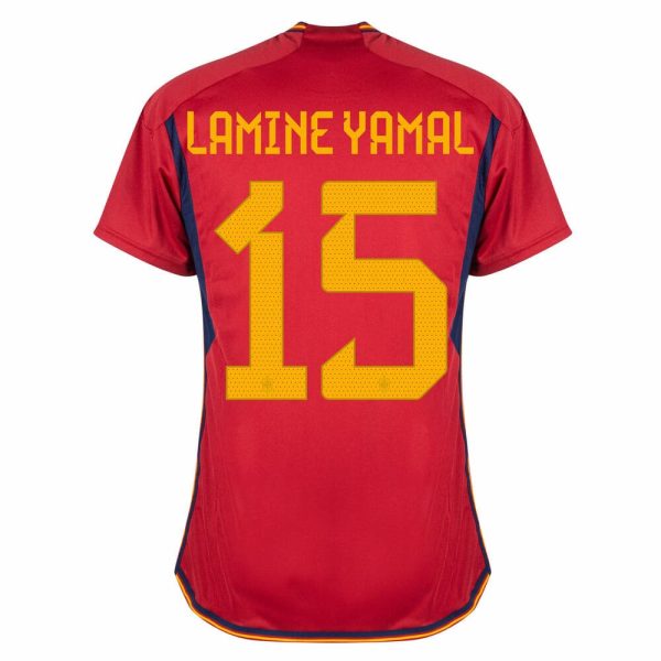 Camiseta España Local 2022 2023 Lamine Yamal
