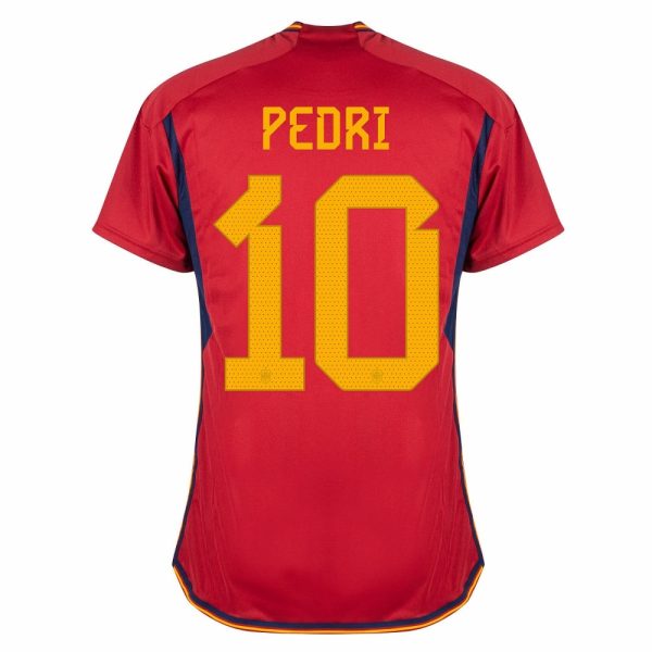 CAMISETA ESPAÑA 2022a EQUIPACIÓN MUNDIAL XNUMX PEDRI