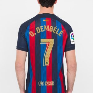 CAMISETA 2022a EQUIPACIÓN FC BARCELONA 23-XNUMX DEMBELE