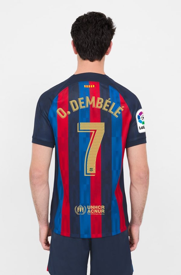 CAMISETA 2022a EQUIPACIÓN FC BARCELONA 23-XNUMX DEMBELE