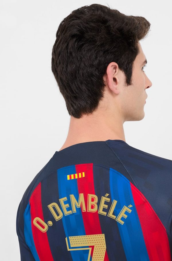 CAMISETA 2022a EQUIPACIÓN FC BARCELONA 23-XNUMX DEMBELE
