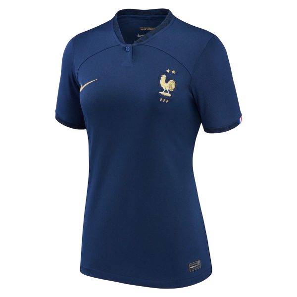 CAMISETA DE CASA SELECCIÓN DE FRANCIA FEMENINA COPA DEL MUNDO 2022
