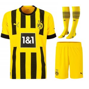 2022 2023 DORTMUND HOME KIT PARA NIÑOS JERSEY