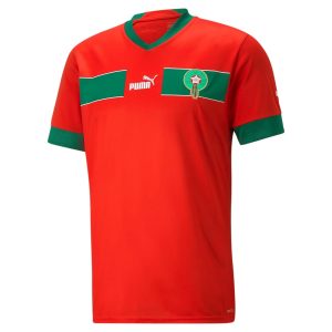 CAMISETA DE CASA DE MARRUECOS COPA DEL MUNDO 2022