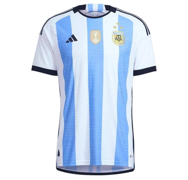 CAMISETA ARGENTINA 3 ESTRELLAS COPA MUNDIAL 2022