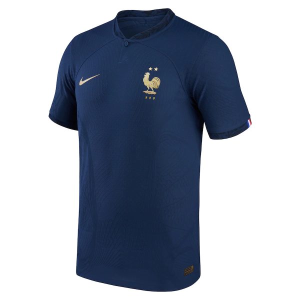 CAMISETA DE PARTIDO EN CASA DE LA SELECCIÓN FRANCESA DE LA COPA DEL MUNDO 2022
