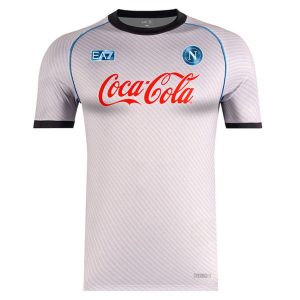 CAMISETA DE ENTRENAMIENTO PLATA NÁPOLES 2025 2026