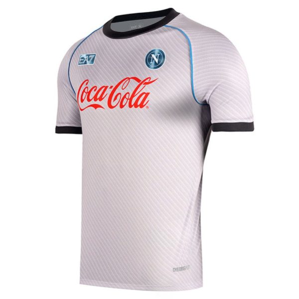CAMISETA DE ENTRENAMIENTO PLATA NÁPOLES 2025 2026