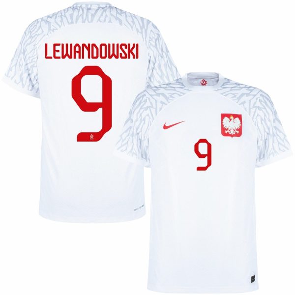 LEWANDOWSKI 2022 WORLD CUP POLONIA HOME JERSEY