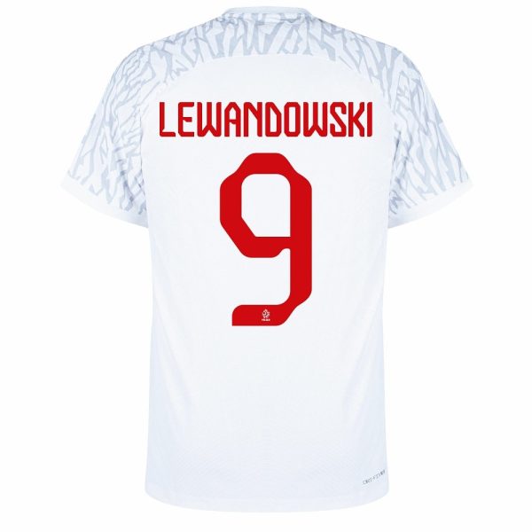 LEWANDOWSKI 2022 WORLD CUP POLONIA HOME JERSEY