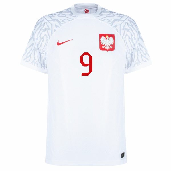 LEWANDOWSKI 2022 WORLD CUP POLONIA HOME JERSEY
