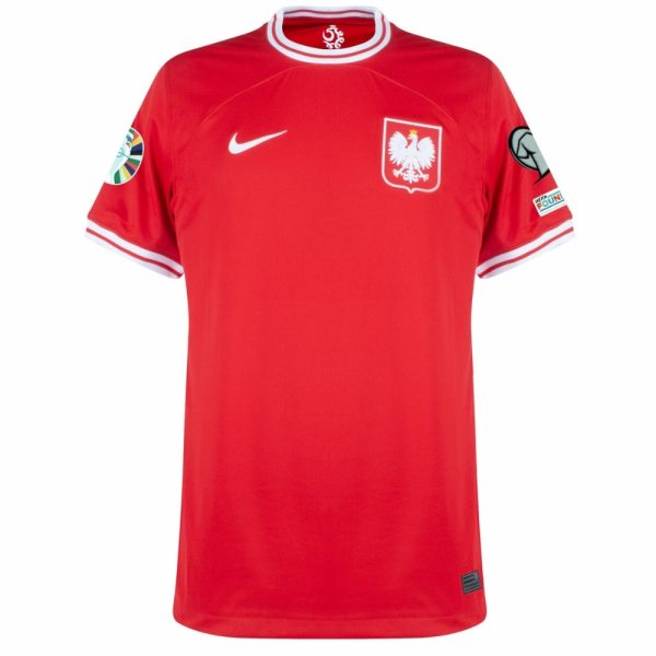Camiseta Polonia Visitante Clasificación Eurocopa 2024