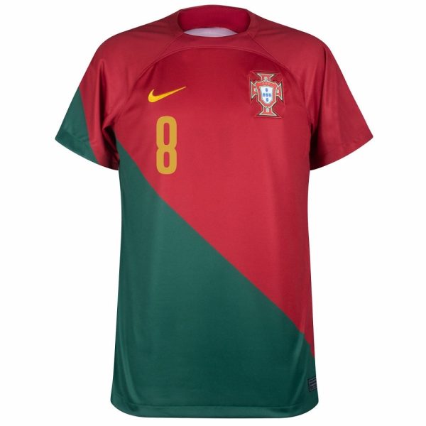 CAMISETA 2022a EQUIPACIÓN PORTUGAL COPA DEL MUNDO XNUMX B.FERNANDES