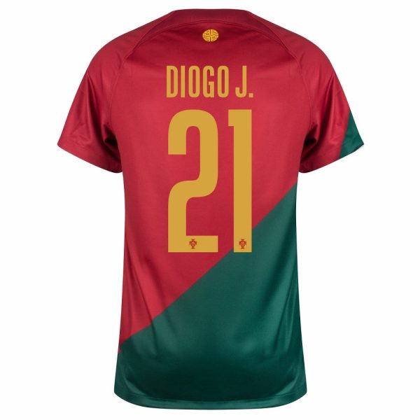 CAMISETA 2022a EQUIPACIÓN PORTUGAL COPA DEL MUNDO XNUMX DIOGO J.