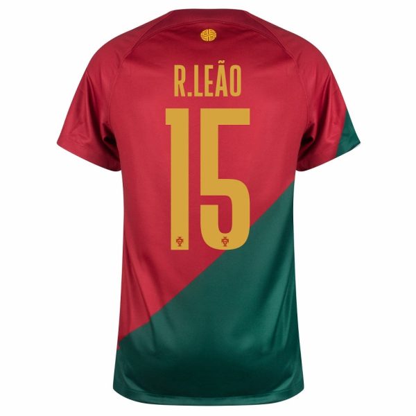 CAMISETA 2022a EQUIPACIÓN PORTUGAL COPA DEL MUNDO XNUMX R.LEAO
