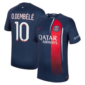 CAMISETA 2023a EQUIPACIÓN PSG 2024 XNUMX DEMBELE