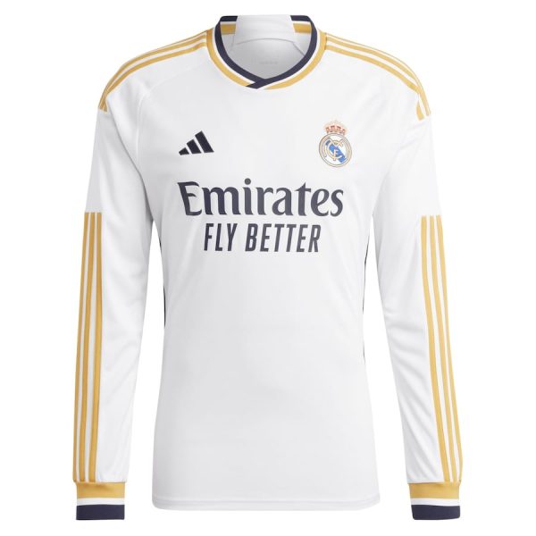 CAMISETA 2023a EQUIPACIÓN REAL MADRID 2024 XNUMX MANGAS LARGAS