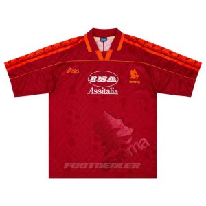Camiseta AS Roma Local 1995 1996