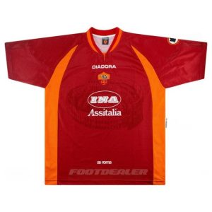 Camiseta AS Roma Local 1997 1998