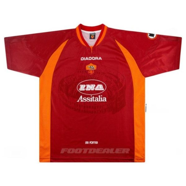 Camiseta AS Roma Local 1997 1998