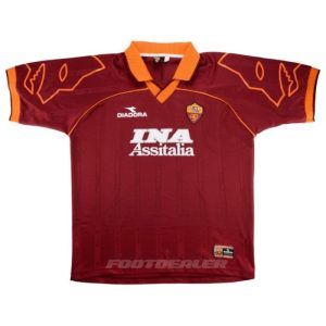 Camiseta AS Roma Local 1999 2000