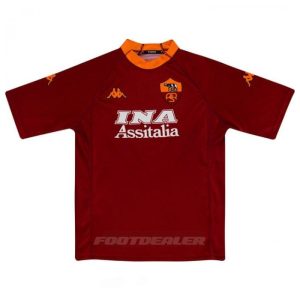 Camiseta AS Roma Local 2000 2001