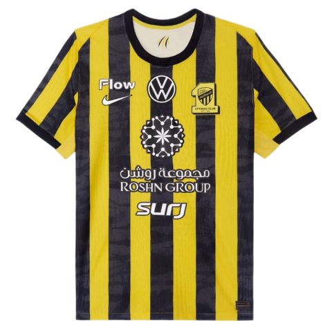 Camiseta Al Ittihad Primera Equipación Infantil 2025 2026