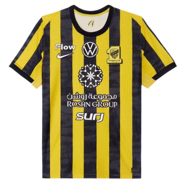 Camiseta Al Ittihad Primera Equipación Infantil 2025 2026