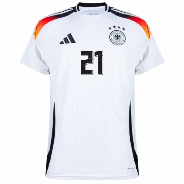 Camiseta Alemania Primera Equipación Infantil 2024 2025 Gundogan