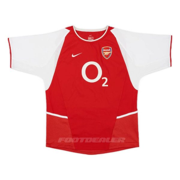 Camiseta Arsenal Primera 2002 2004