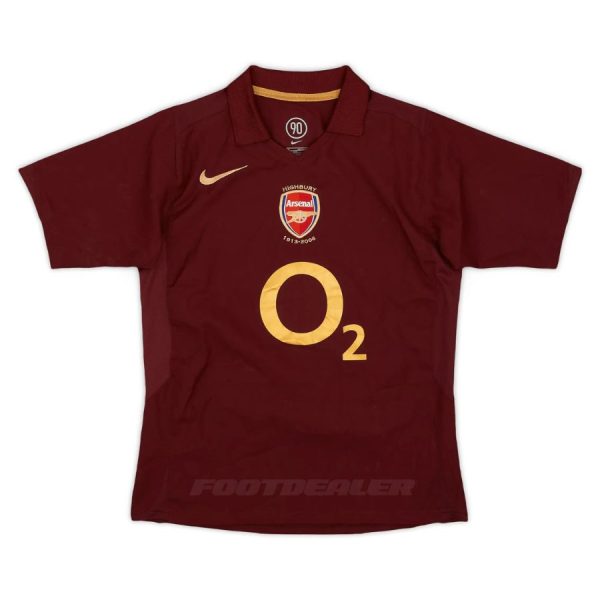 Camiseta Arsenal Primera 2005 2006