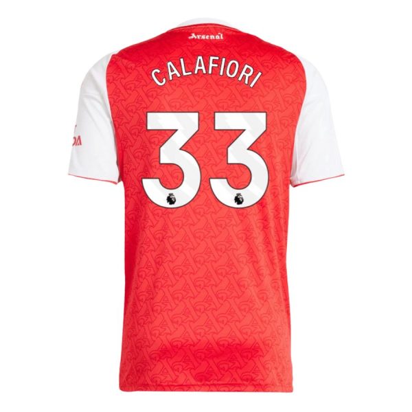 Camiseta local del Arsenal 2025-2026 Calafiori