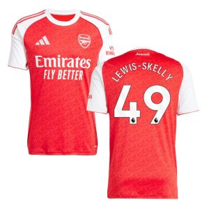 Camiseta local del Arsenal 2025-2026 Lewis-Skelly