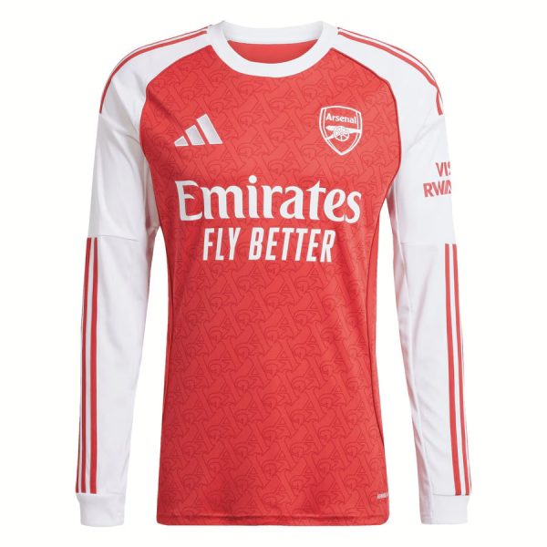 Camiseta Arsenal Primera 2025 2026 Manga Larga