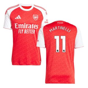 Camiseta Arsenal Primera 2025 2026 Martinelli