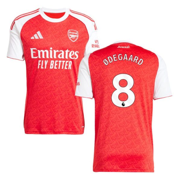 Camiseta Arsenal Primera 2025 2026 Odegaard