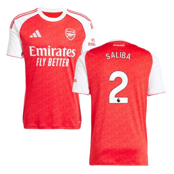Camiseta Arsenal Primera 2025 2026 Saliba