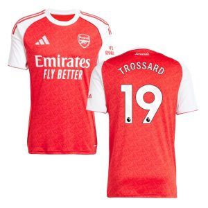 Camiseta Arsenal Primera 2025 2026 Trossard