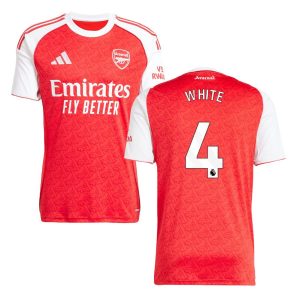 Camiseta Arsenal Primera 2025 2026 Blanca