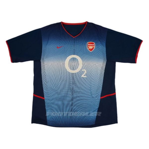 Camiseta Arsenal Segunda 2002 2004