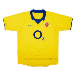 Camiseta Arsenal Segunda 2003 2004