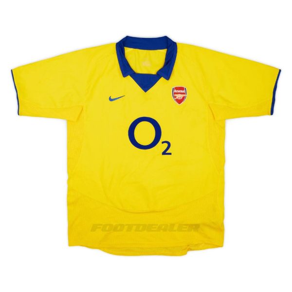 Camiseta Arsenal Segunda 2003 2004
