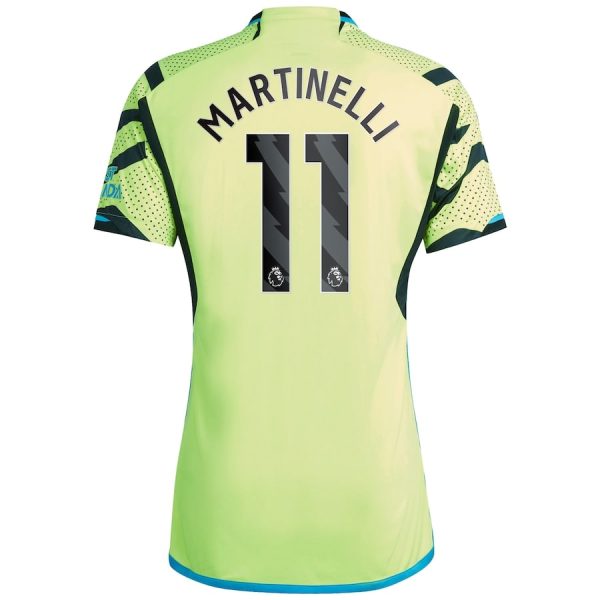 Camiseta Arsenal 2023 2024 Martinelli Segunda Equipación Niño