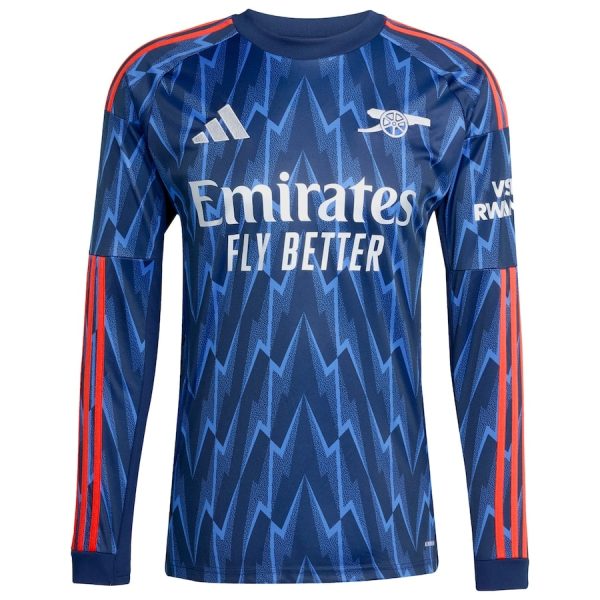Camiseta Arsenal Segunda 2025 2026 Manga Larga