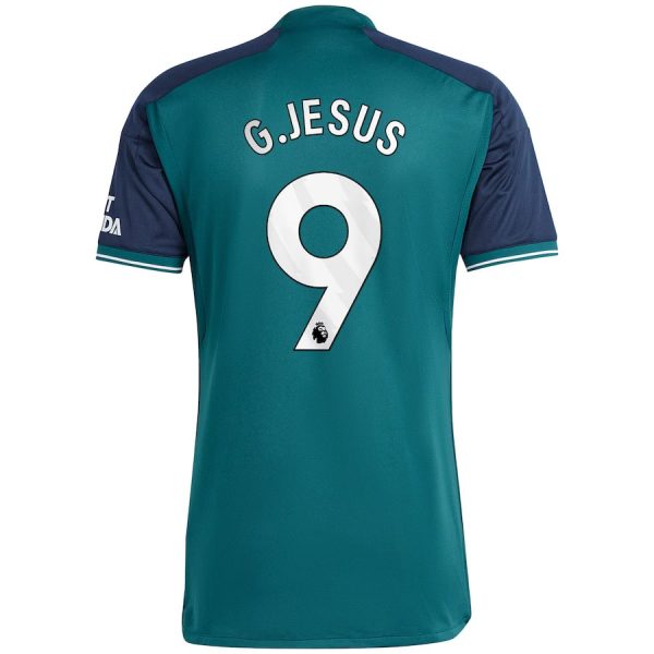 Camiseta Arsenal 2023 2024 G.Jesus Tercera Equipación Infantil