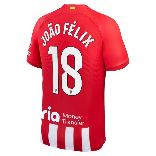 Atletico Madrid Primera Equipacion Niño Camiseta 2023 2024 Joao Felix