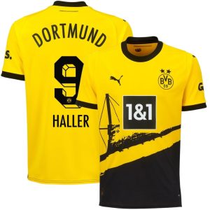 Camiseta BVB Dortmund 2023 2024 Local Haller