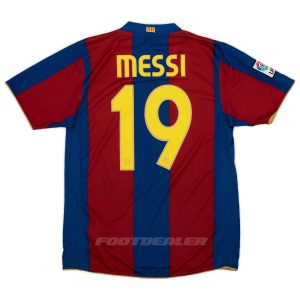 Camiseta Barça Local 2007 2008 Messi