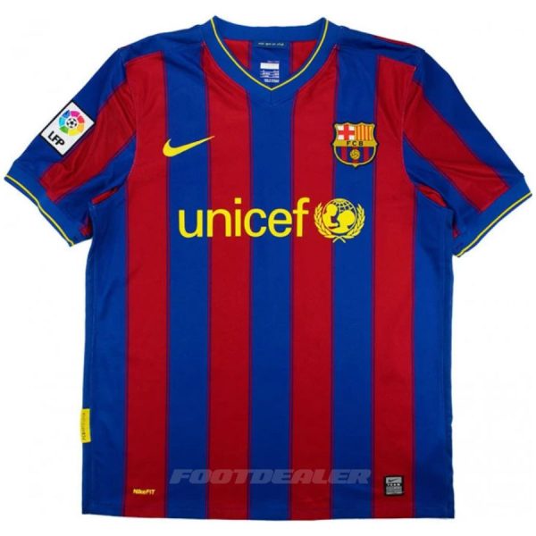 Camiseta Barça Local 2009 2010 Iniesta