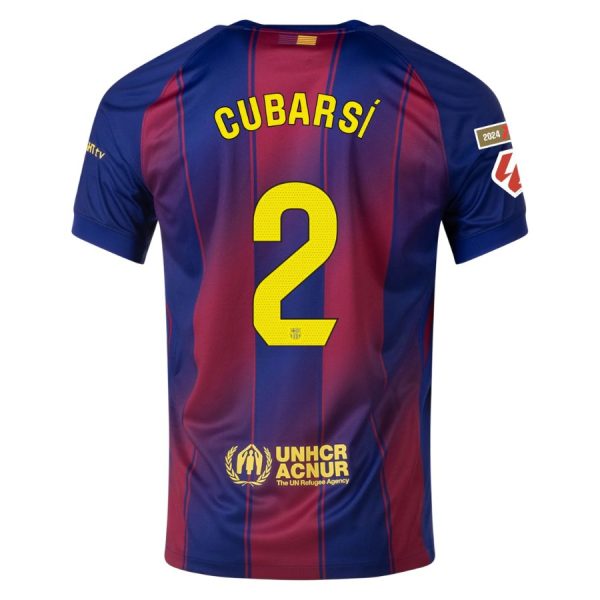 Camiseta Barça Local 2025 2026 Cubarsi La Liga